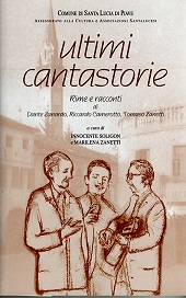 Copertina del libro - Ultimi Cantastorie - Rime e Racconti