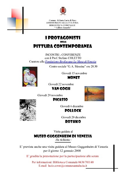 Locandina dell'evento