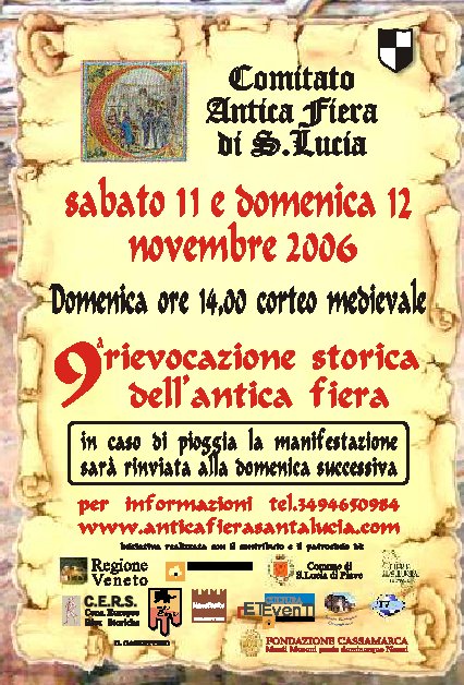 locandina della manifestazione
