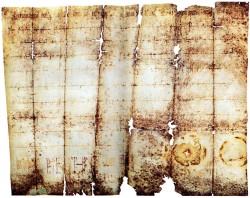 Diploma di Re Berengario e del figlio Adalberto del 958-59 di investitura alla corte di Lovadina a Rambaldo VIII