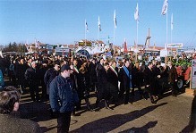 altra foto inaugurazione delle fiere edizione 2002